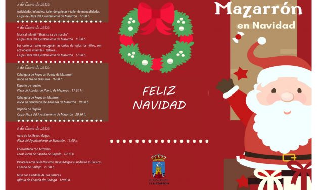 Programa Fiestas Navidad en Mazarrón