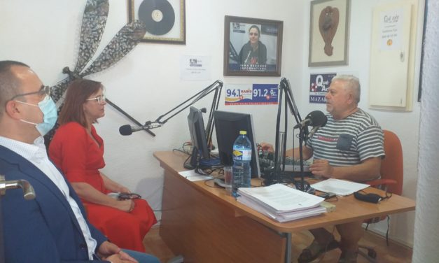 La vicepresidenta del Gobierno Regional visita el municipio de Mazarrón