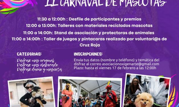 CARNAVAL INFANTIL Y CARNAVAL DE MASCOTAS