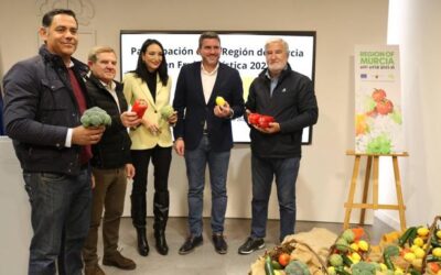La Región de Murcia participará en Fruit Logística de Berlín con el eslogan ‘Lo que el agua nos da’