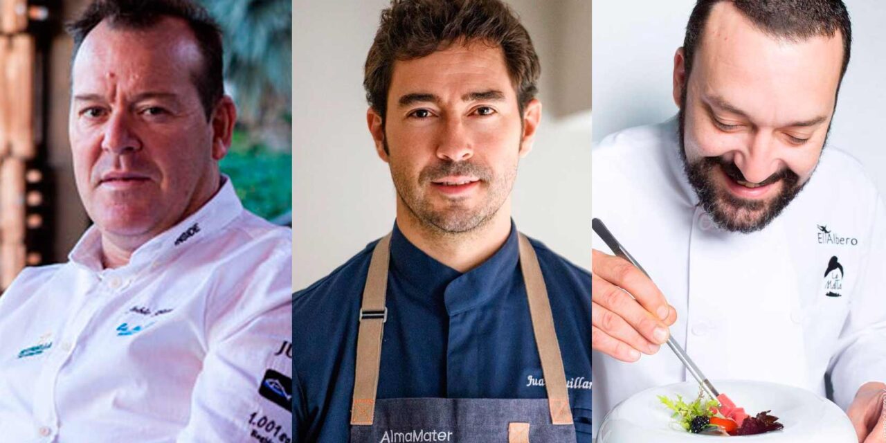 ‘Showcooking’ de tres reconocidos cocineros regionales en Mazarrón