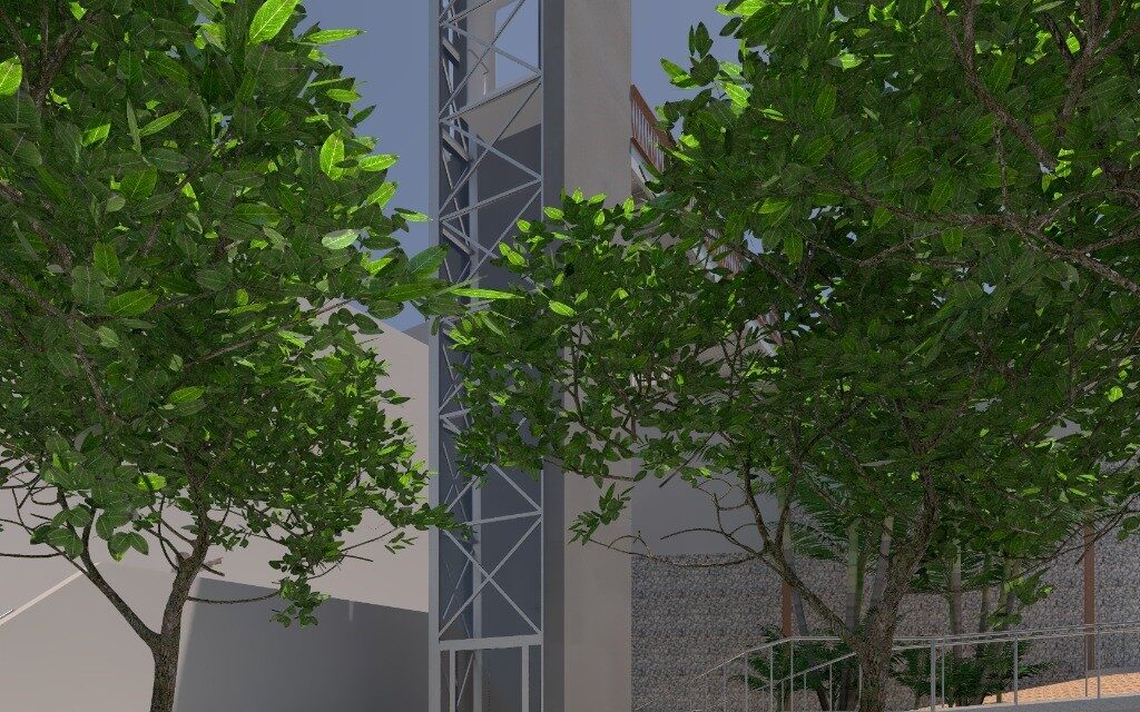 Un Ascensor Panorámico solucionará el problema de accesibilidad entre el Paseo del Peñasco y la calle Viriato de Puerto de Mazarrón