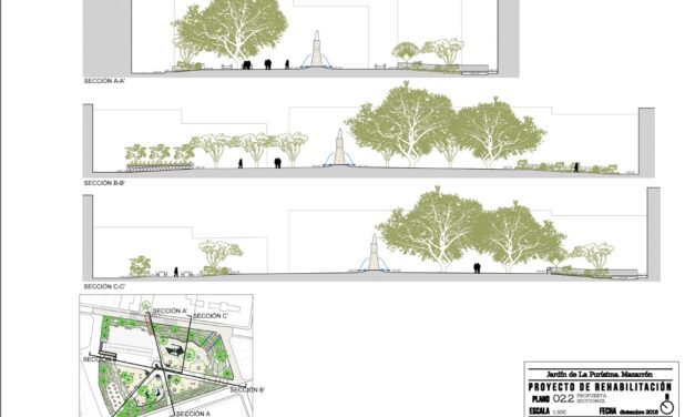 Ginés Campillo visita el Jardín de La Purísima en el inicio de las obras de su rehabilitación: “La recuperación del pulmón verde de Mazarrón ya no es un proyecto, ahora será una realidad”