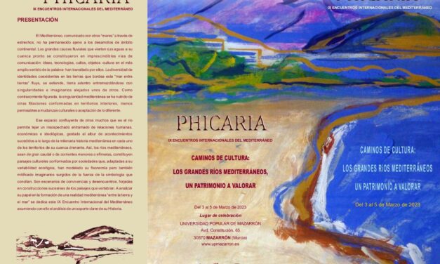 PHICARIA, IX ENCUENTROS INTERNACIONALES DEL MEDITERRÁNEO