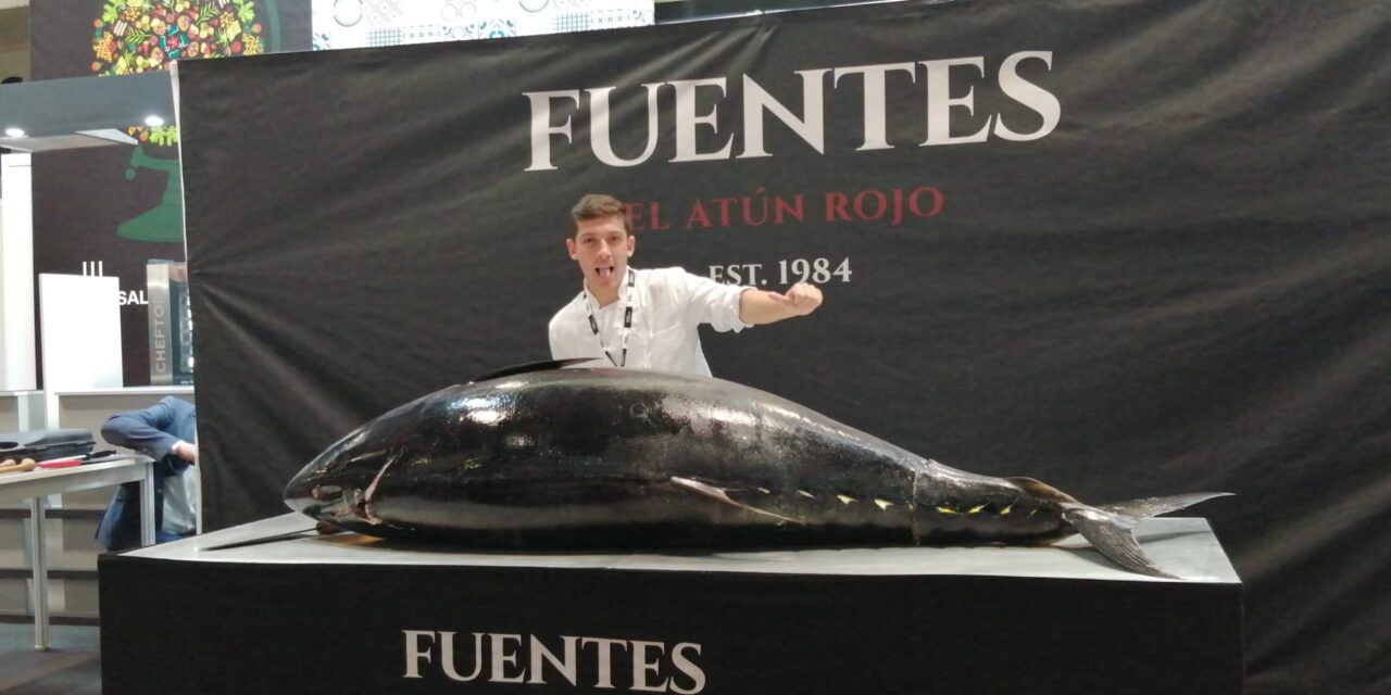 El mazarronero Francisco Santiago tercer premio en las jornadas de atún Rojo de Madrid