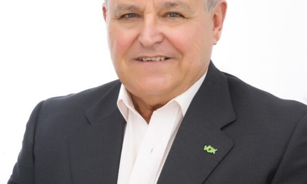 Carlos Corvalán, candidato de VOX a la alcaldía de Mazarrón