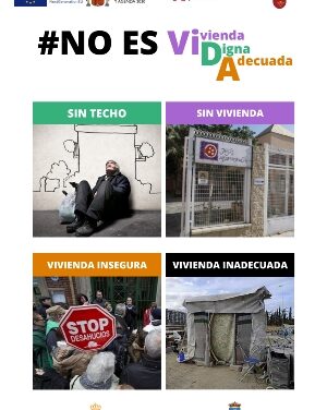 CAMPAÑA DE SENSIBILIZACIÓN «NO ES VIDA»