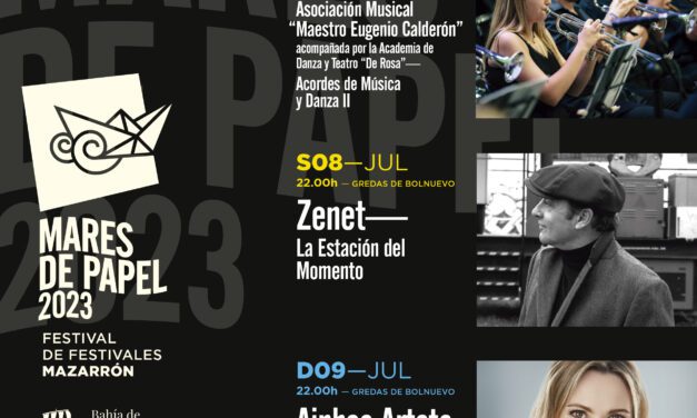 La IV edición de Mares de Papel arranca con tres grandes conciertos en las Gredas de Bolnuevo