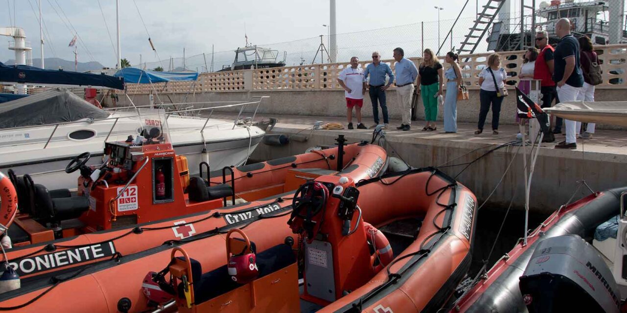La Comunidad colabora con Cruz Roja Española en actuaciones de salvamento marítimo