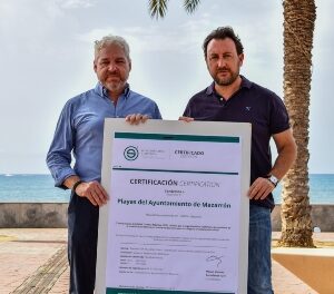 El Instituto para la Calidad Turística Española otorga la certificación ‘S’ de Sostenibilidad Turística a 11 playas de Mazarrón