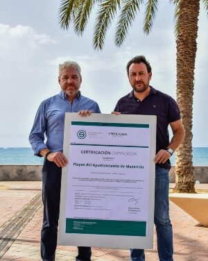 El Instituto para la Calidad Turística Española otorga la certificación ‘S’ de Sostenibilidad Turística a 11 playas de Mazarrón