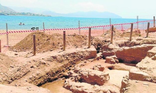 la luz más vestigios romanos en Mazarrón