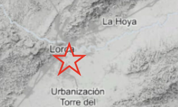 Terremoto de 3,1 grados sentido en Lorca