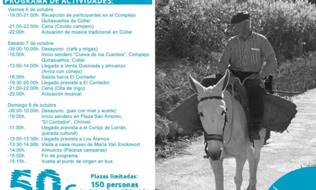 ¡Ya está en marcha la II ruta AlVelAl – III ruta del Estraperlo!