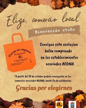 Ayuntamiento y ACOMA lanzan la campaña ´Gracias por Elegirnos´ para fomentar el comercio local y la sostenibilidad