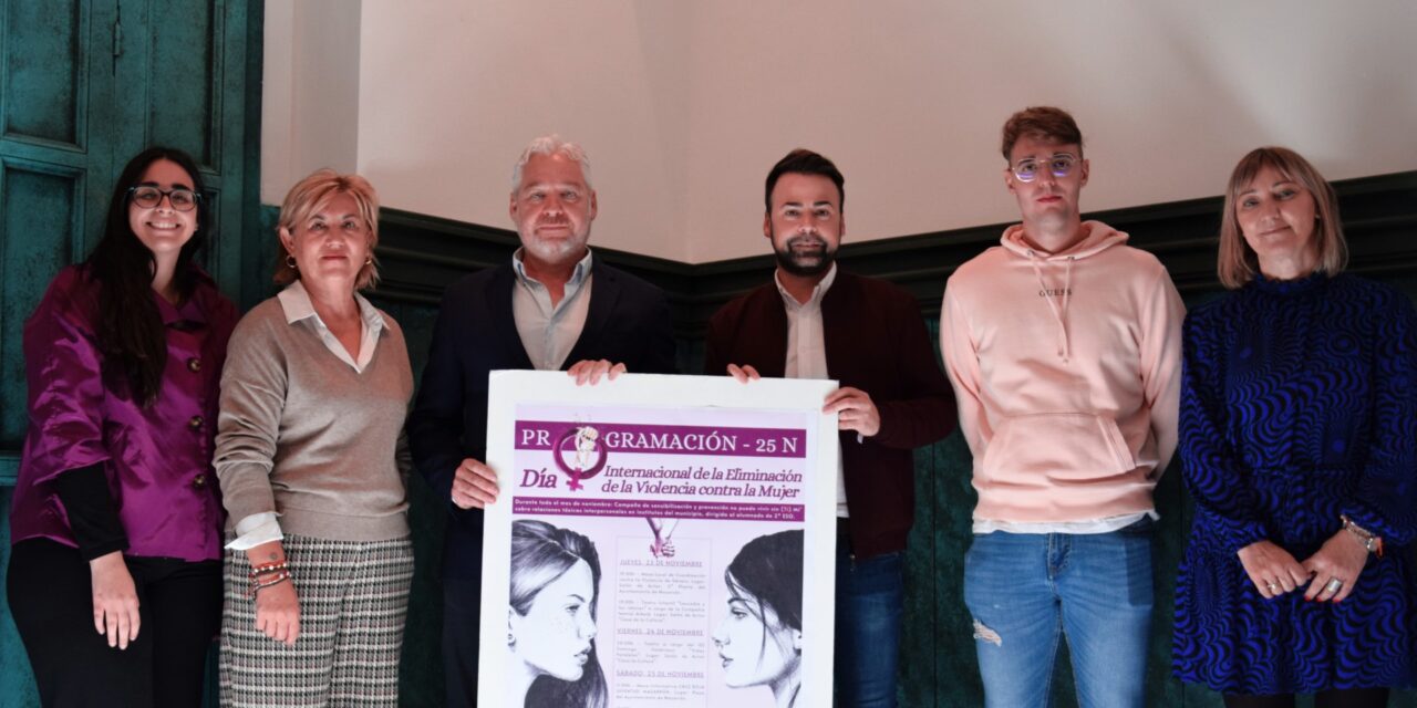 Mazarrón contra la violencia de género: actividades para reivindicar el Día Internacional de la Eliminación de la Violencia contra la Mujer 