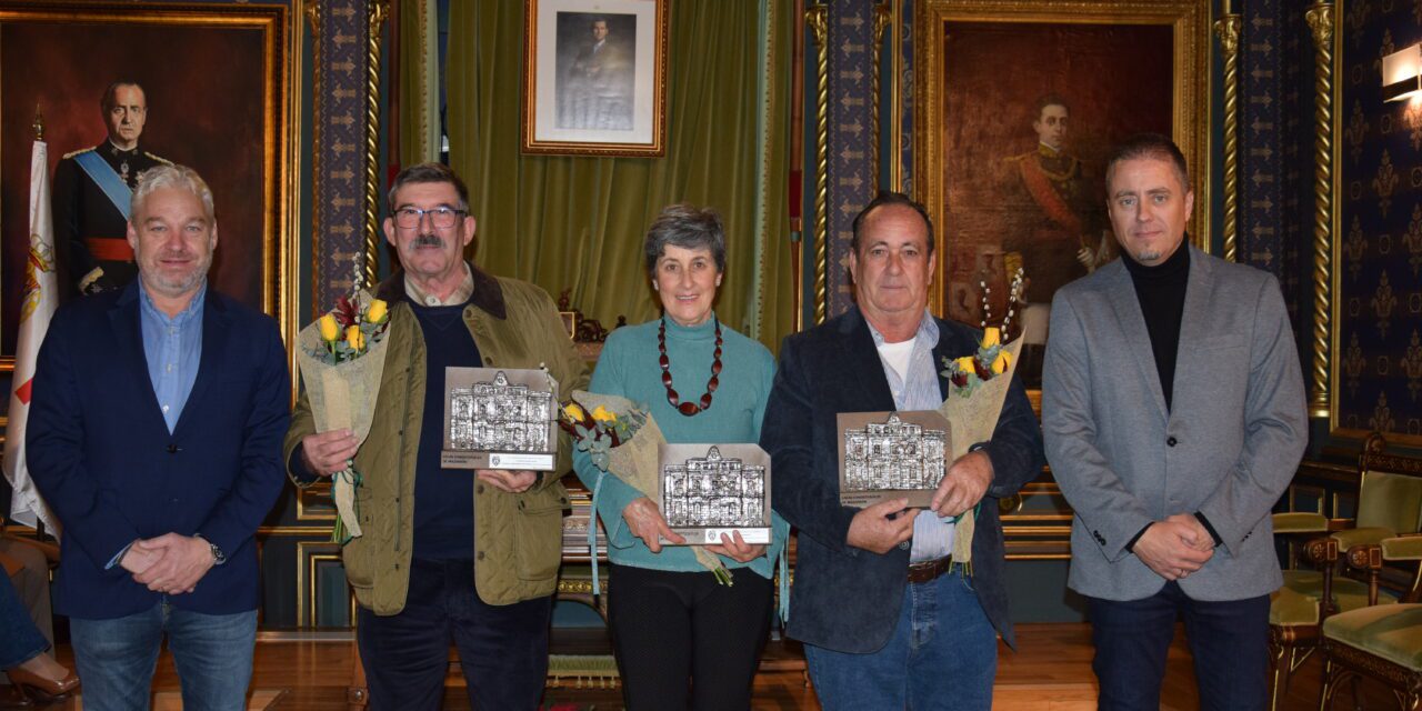 Reconocimiento a funcionarios jubilados en 2023 en el Ayuntamiento de Mazarrón