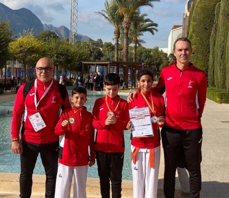 El Club Taekwondo Mazarrón obtiene 3 medallas en el Campeonato de España