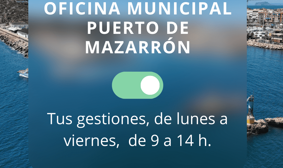 La concejala de Puerto de Mazarrón confirma la plena operatividad de la Oficina de Atención al Ciudadano en la Plaza de Abastos 