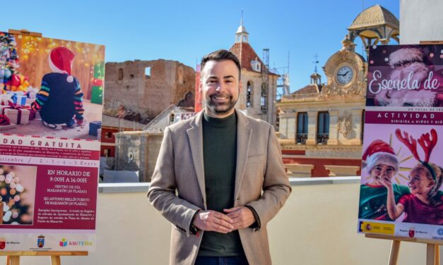 Mazarrón celebra la Navidad con igualdad y educación: vuelve la Escuela de Navidad y se estrena el Espacio Navidad Inclusivo