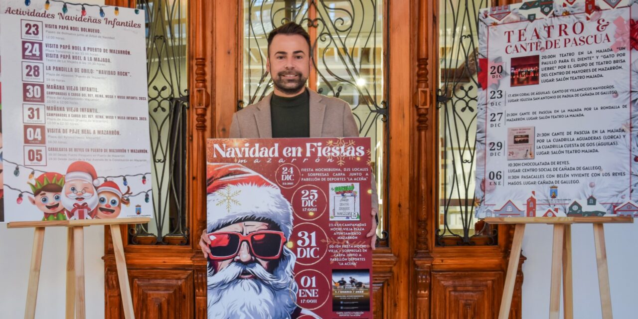 Mazarrón en Navidad: actividades infantiles, teatro, cantes de pascua, sesiones de Dj´s y conciertos de grupos locales