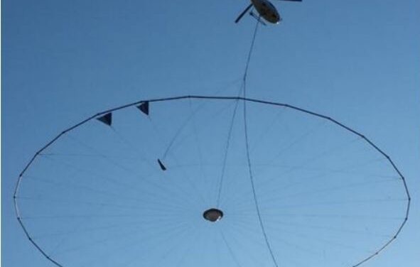 Una exploración geofísica con helicóptero sobrevuela Mazarrón