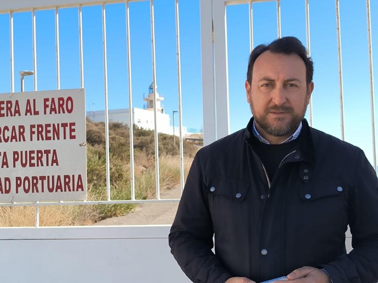 Turismo solicita la cesión del uso del entorno del Faro de Puerto de Mazarrón