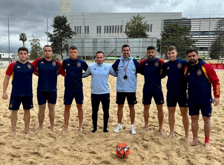 Seis mazarroneros convocados con España para disputar en Mundial de Fútbol Playa
