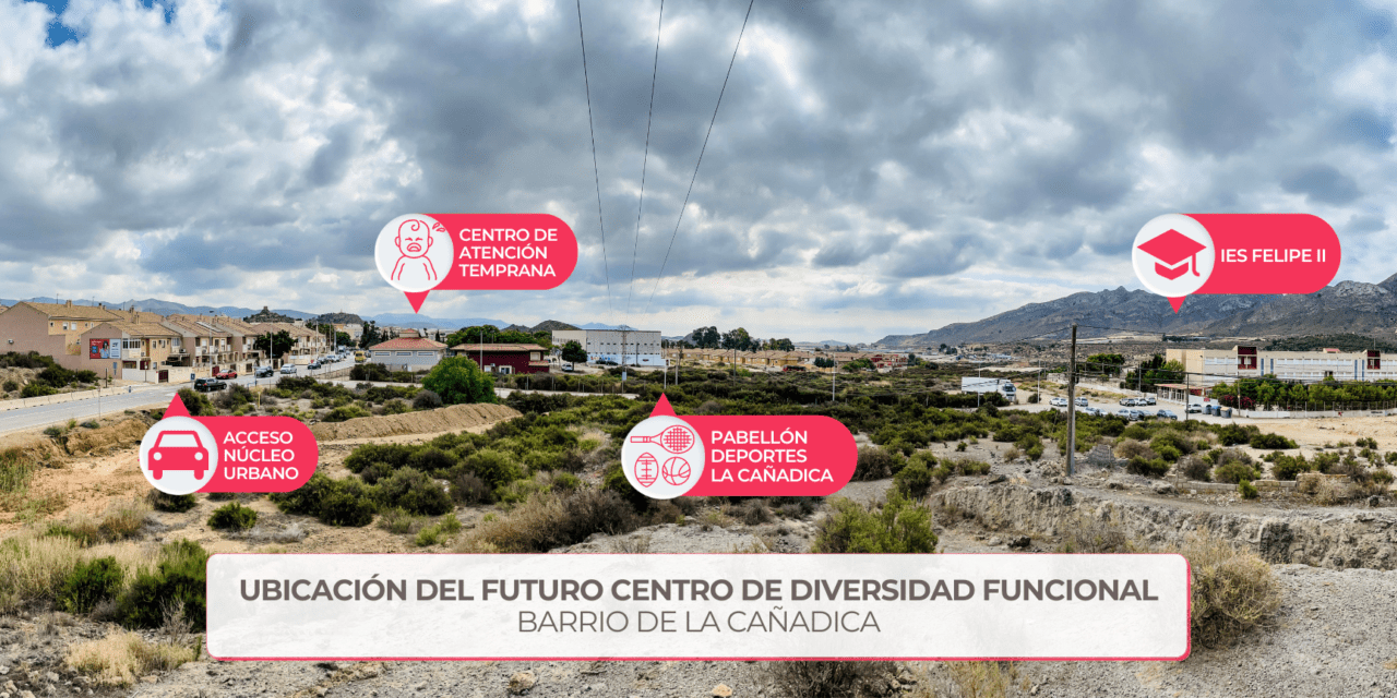 Más de 8.000 metros cuadrados para la construcción del futuro Centro de Personas con Discapacidad en La Cañadica