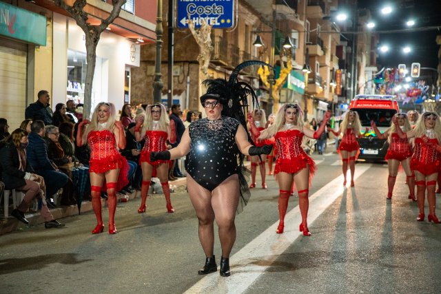 Playas de Percheles, El Salitre, Salsalá, Ana Ruiz y Ónix conquistan el Carnaval de Mazarrón 2024