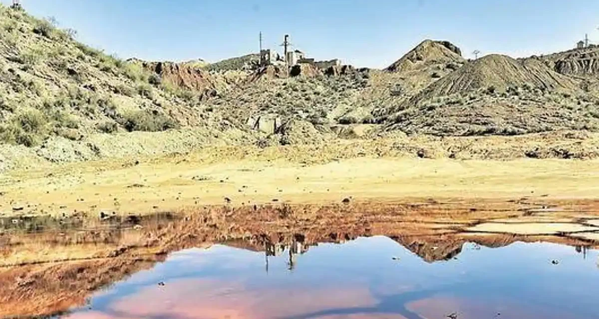 Las espectaculares imágenes captadas por un dron de las minas de Mazarrón