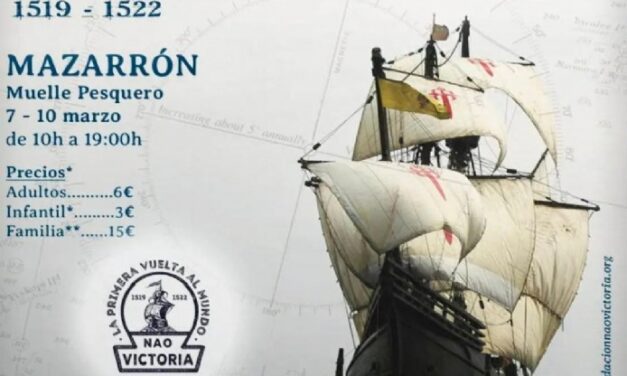 La Nao Victoria llega a Mazarrón del 7 al 10 de marzo