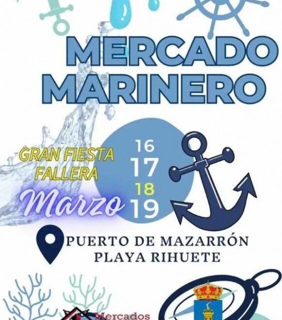 Mercado marinero del 16 al 19 de marzo en Puerto de Mazarrón