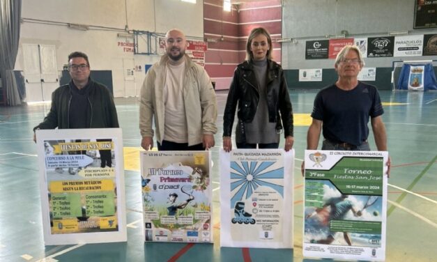 Tenis, pádel, patines y petanca con motivo de las Fiestas de San José
