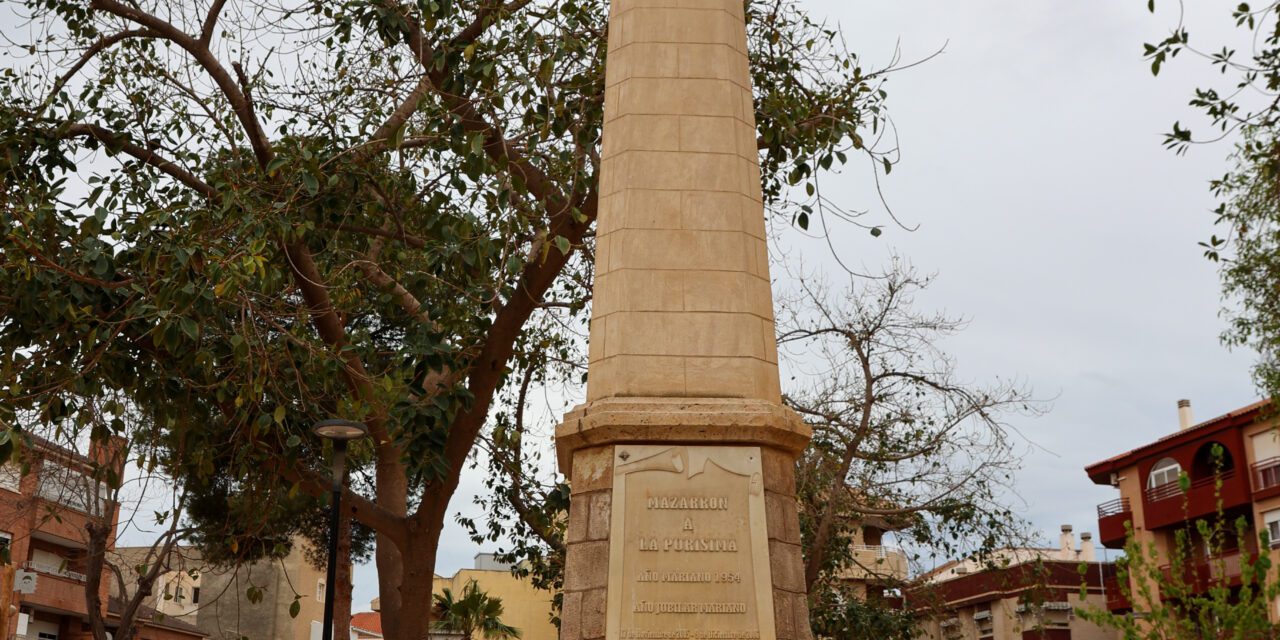 El Alcalde de Mazarrón inaugura el Jardín de la Purísima