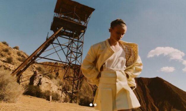 La famosa revista de moda Vogue elige para este mes de abril las minas de Mazarrón como uno de sus escenarios