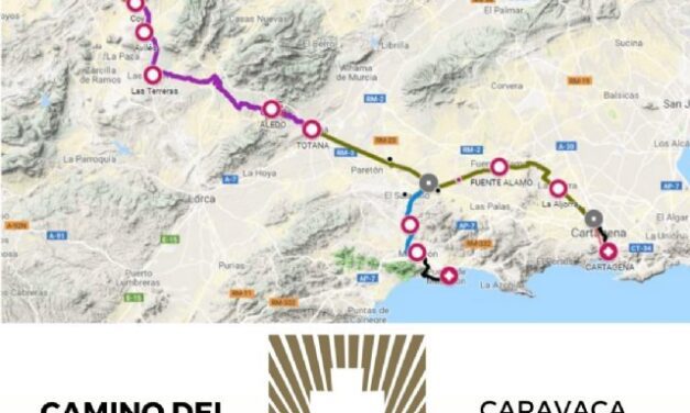 Camino de peregrinación desde Cartagena y Mazarrón a Caravaca de la Cruz