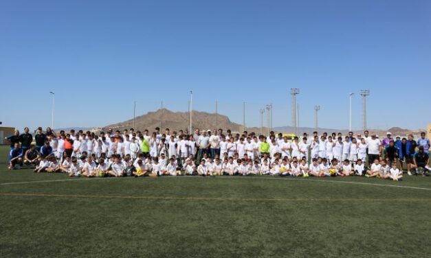 Mazarrón acogió el sábado 13 la II Jornada de convivencia de las escuelas sociodeportivas de la Fundación Real Madrid