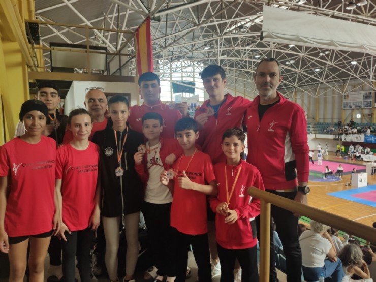 7 medallas para el Club Taekwondo Mazarrón en el Open de Plasencia