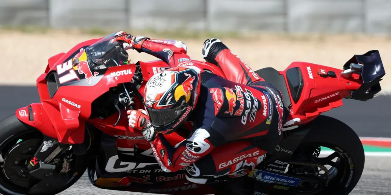 La salvaje vuelta de Pedro Acosta en clasificación de Austin para soñar con primera victoria en MotoGP