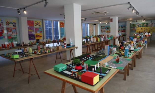Exposición de maquetas de seguridad vial