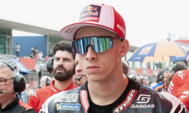 La frustración de Pedro Acosta tras su caída en Le Mans: «Me veía en el grupo de Martín, Bagnaia y Márquez»