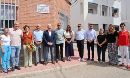 Inauguración de la Calle Conchita Sánchez Lorente en Puerto de Mazarrón