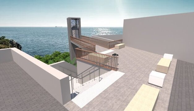 Sale a licitación la contratación para la ejecución de las obras del ascensor panorámico y la mejora de accesibilidad en el paseo del Peñasco en Puerto de Mazarrón