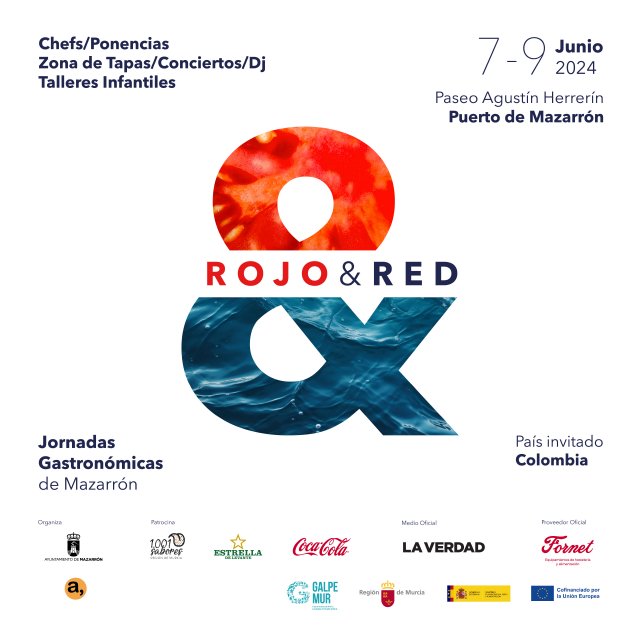 Consulta toda la programación de las Jornadas Gastronómicas ‘Rojo & Red