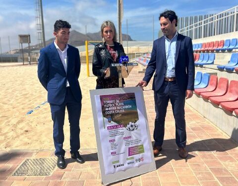 Mazarrón se prepara para el Torneo de Fútbol Playa Costa Cálida