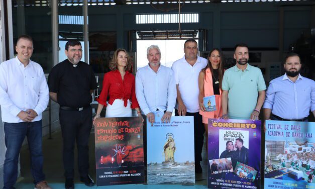 Presentación de las fiestas en honor a la Virgen del Carmen, patrona del Puerto de Mazarrón