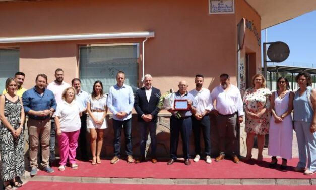 Inauguración de la calle Ana Aznar Aznar, «Mujer Mazarronera 2010»
