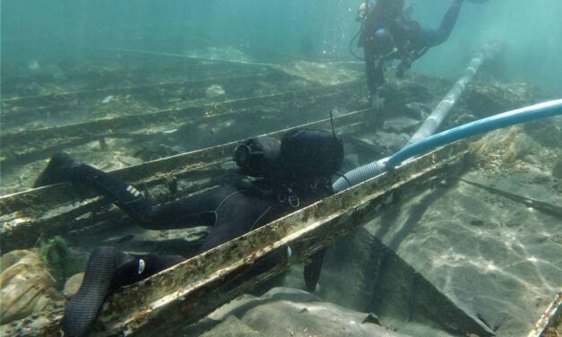 El Arqua prepara el laboratorio donde restaurará el barco fenicio de Mazarrón