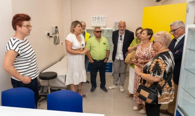 El nuevo consultorio de La Azohía abre cada martes y jueves solo en la campaña estival